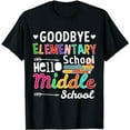 thumbnail image 1 of Hello Middle School Graduation Elementary School T-shirt, 1 of 5