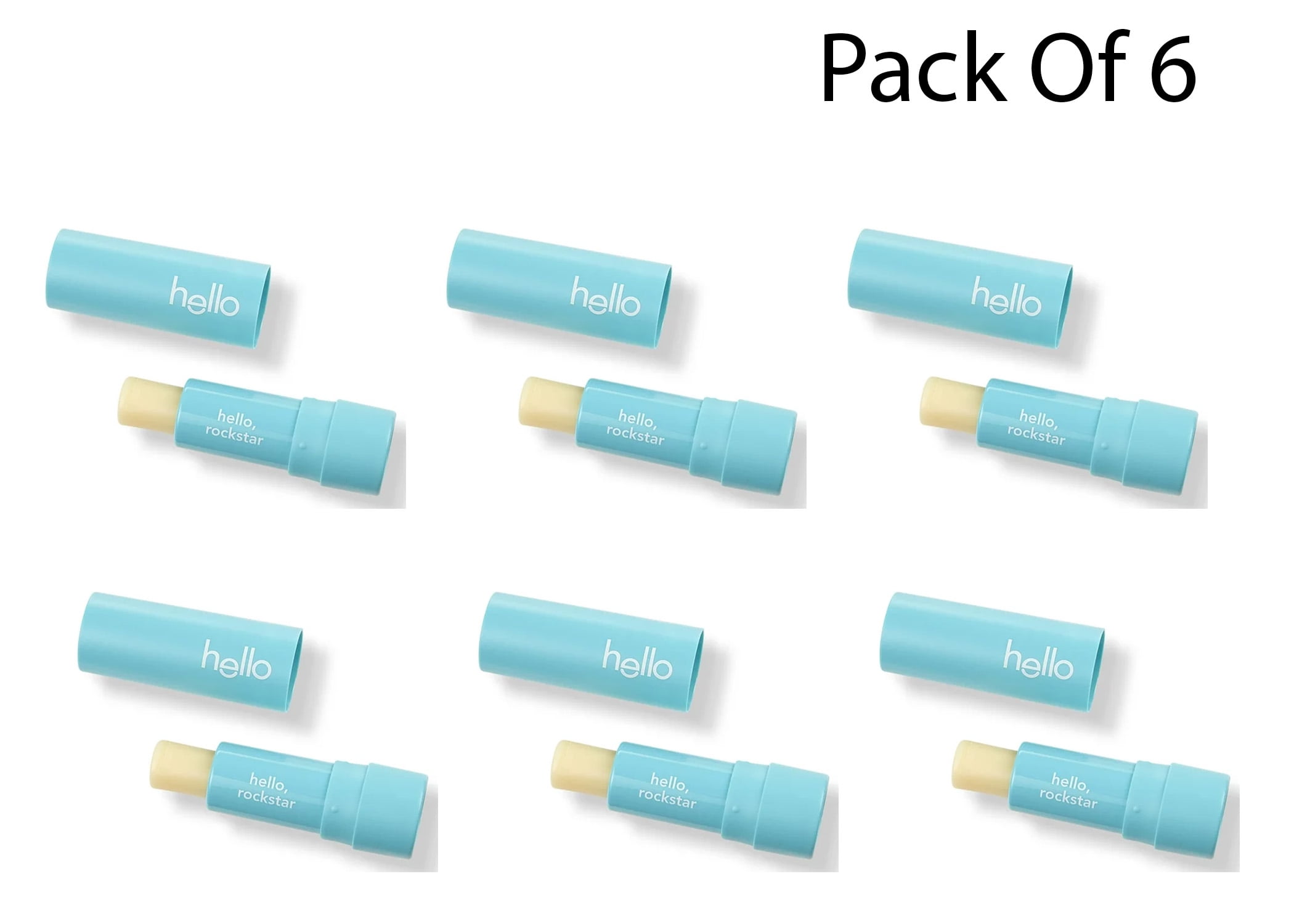 Hello Moisturizing Vegan Lip Balm, Unicorn Beeswax Free