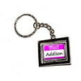 thumbnail image 1 of Hello My Name Is Addison New Keychain Ring, 1 of 1
