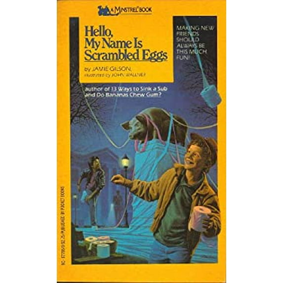 Pre-Owned Hello My Name Is Scrambled Eggs Rack Size (Paperback) 0671677969 9780671677961