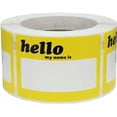 thumbnail image 1 of Hello My Name is Stickers, 2.5 x 3.5 Inches Wide, 500 Labels on a Roll, 1 of 3