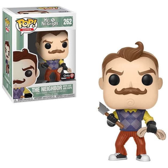 Hello Neighbor Funko POP! Games The Neighbor Vinyl Figure (with Axe & Rope)