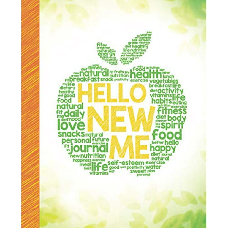 Pre-Owned Hello New Me: A Daily Food and Exercise Journal to Help 