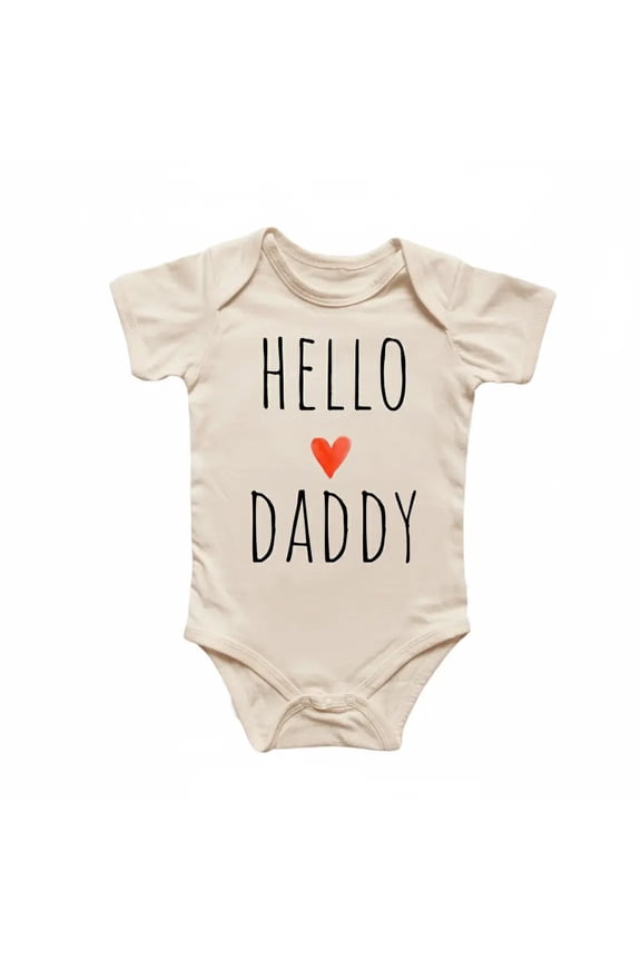 Hello Newborn Baby Bodysuit