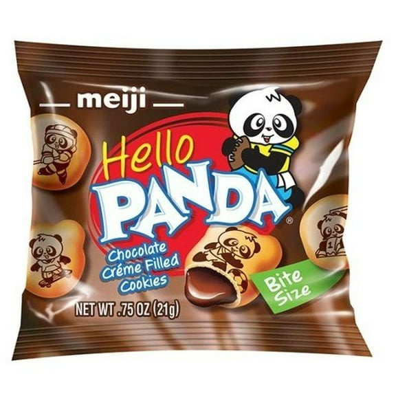 Hello Panda Chocolate Creme Filled Cookie, 0.75 Ounce -- 256 per Case.