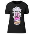 thumbnail image 1 of Hello Pineapple Fruit T-Shirt Women -Image by Shutterstock, Female Small, 1 of 2