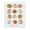 thumbnail image 1 of Stupell Industries Hello Pumpkin Autumn Gourds Canvas Wall Art, design by House Fenway, 30 x 24, 1 of 7