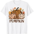 thumbnail image 1 of Hello Pumpkin Funny Halloween Party Autumn Fall Pumpkin T-Shirt, 1 of 4
