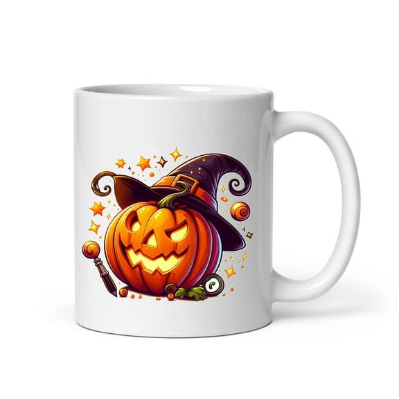 Hello Pumpkin Mug, Cozy Fall Coffee Cup for Autumn Mornings