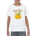 thumbnail image 1 of Hello Pumpkin Season  T-Shirt Juniors -Image by Shutterstock,  Medium, 1 of 4