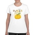 thumbnail image 1 of Hello Pumpkin Season  T-Shirt Women -Image by Shutterstock, Female Medium, 1 of 4