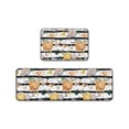 thumbnail image 1 of Hello Pumpkin Thankful Fall Kitchen Mats Set of 2,Thanksgiving Decorative Kitchen Rugs Seasonal Autumn Home Decor Low-Profile Kitchen Rugs for Floor - 15.7x23.6 and 15x47 Inch, 1 of 6