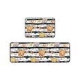 thumbnail image 1 of Hello Pumpkin Thankful Fall Kitchen Mats Set of 2,Thanksgiving Decorative Kitchen Rugs Seasonal Autumn Home Decor Low-Profile Kitchen Rugs for Floor - 15.7x23.6 and 15x47 Inch, 1 of 6