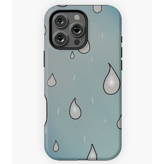 Hello Rain Weather Design Phone Case for iPhone 16 15 14 13 12 11 Pro Max