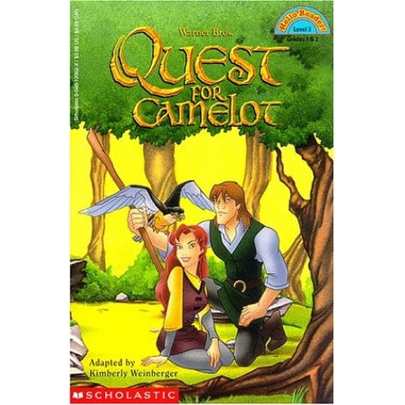 Pre-Owned Quest for Camelot: Hello Reader! Level 3, 9780590120623, 059012062X, Paperback,