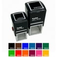 thumbnail image 1 of Hello Reversed Text in Box Self-Inking Rubber Stamp Ink Stamper - Red Ink - Small 1 Inch, 1 of 7