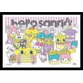 thumbnail image 1 of Hello Sanrio - Group Laminated & Framed Poster Print (34 x 24), 1 of 1