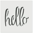 thumbnail image 1 of Hello Script DIY Cookie Wall Craft Stencil - 3.5 Inch, 1 of 5