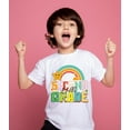 thumbnail image 1 of Hello Second Grade Rainbow T-Shirt for Boys – 100% Cotton Back to School Graphic Tee, 1 of 2