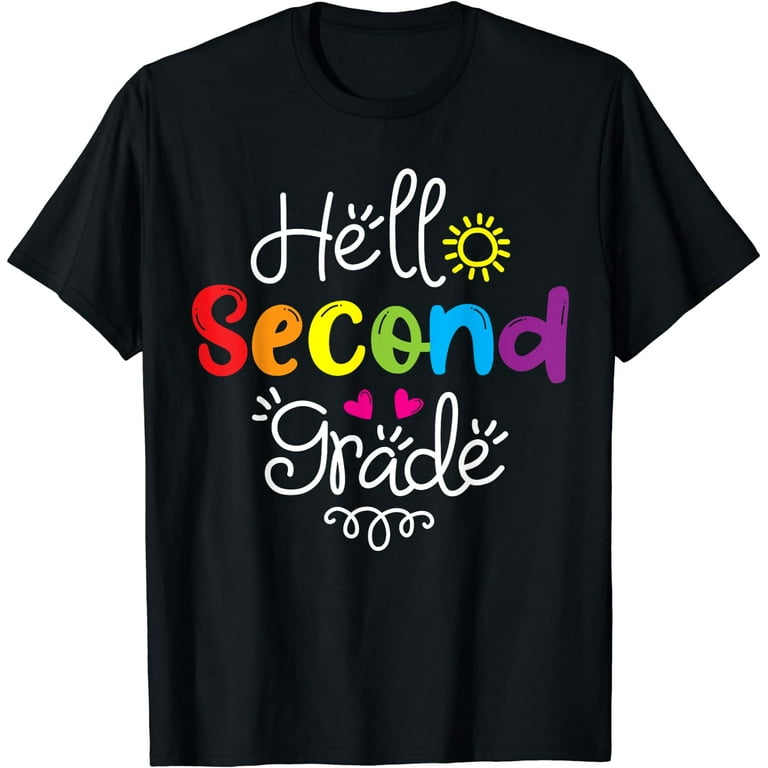 2nd Grade T-Shirt Funny Second Grade Back To School Gift 2nd Grade T-Shirt Funny Second Grade Back To School Gift