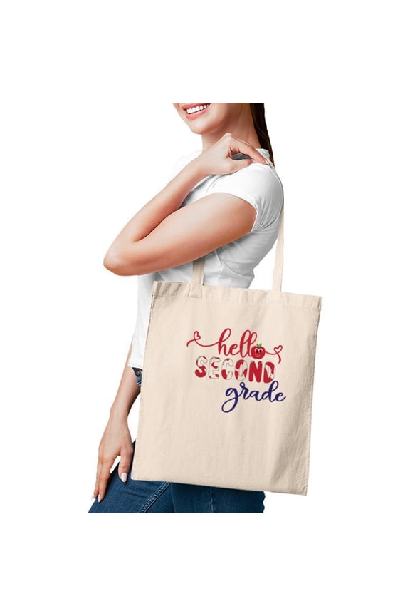 Hello Second Grade Teacher Back To School Tote Bag