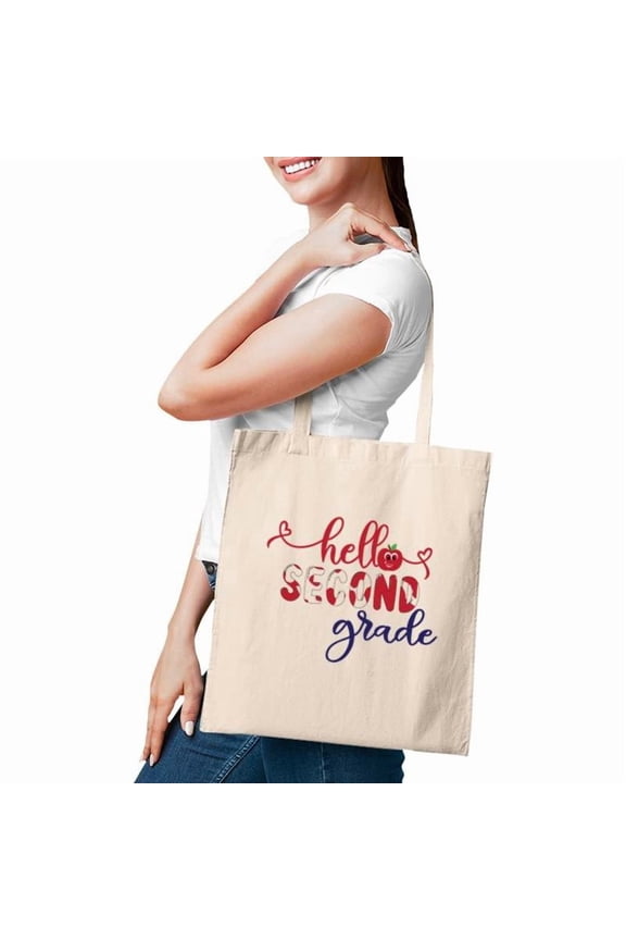 Hello Second Grade Teacher Back To School Tote Bags