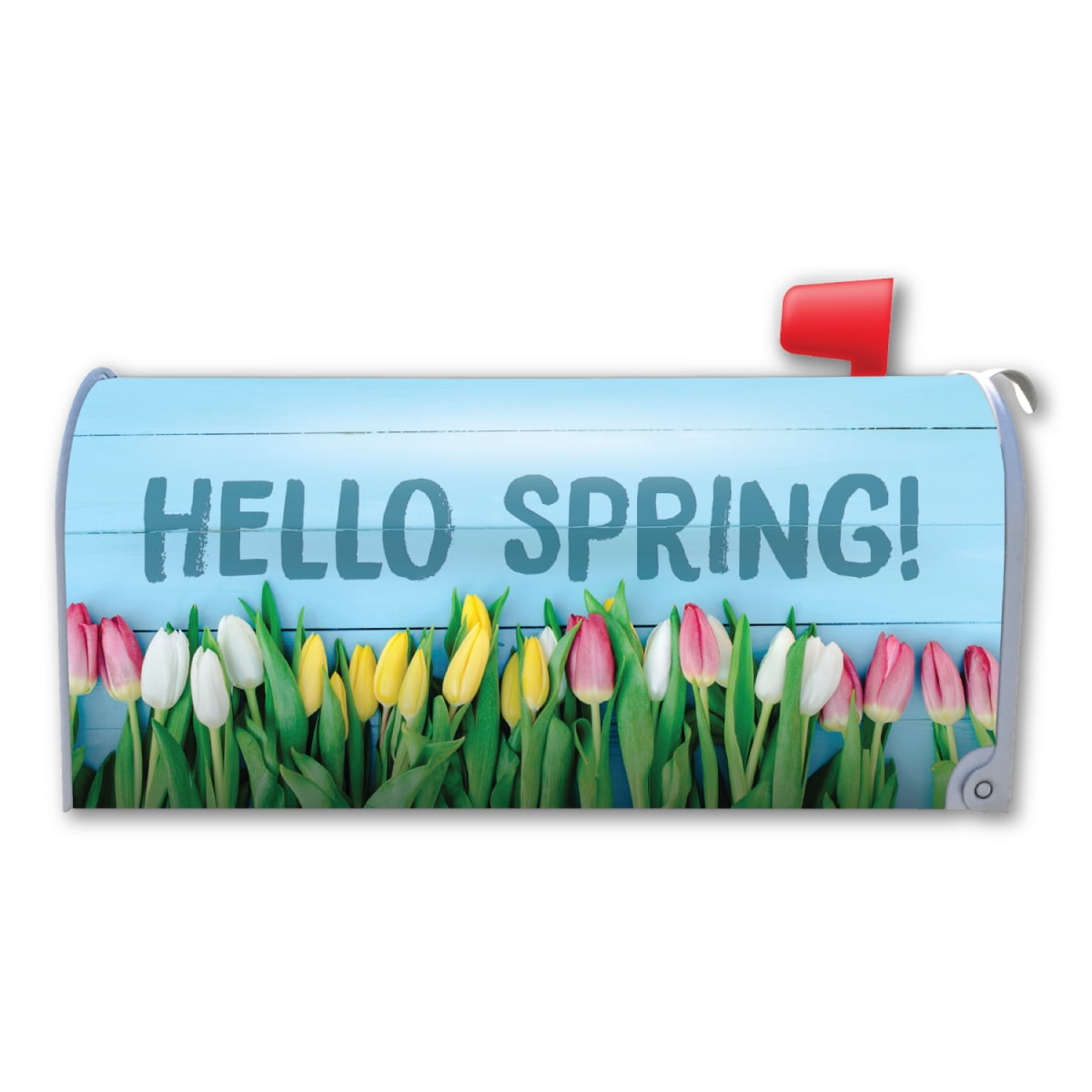 Hello Spring! Large Mailbox Cover Magnet
