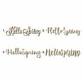 thumbnail image 1 of Hello Spring Sign Unfinished Wood Cutout Home Decor DIY Option 2- 14" Wide / 1/8", 1 of 3