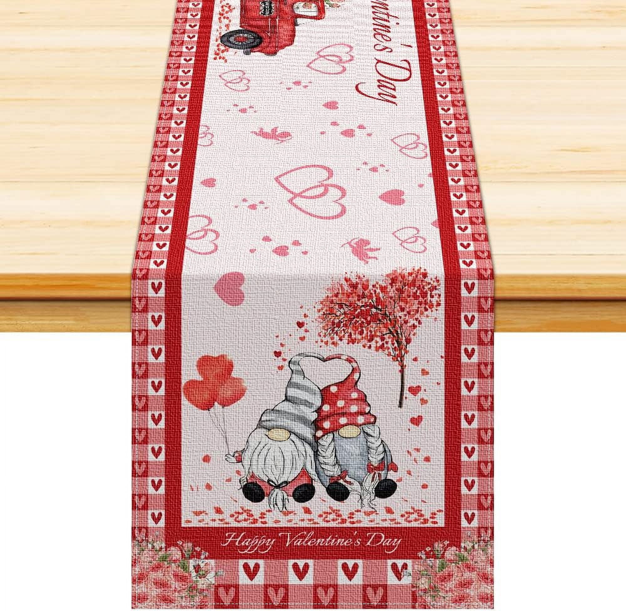 Hello Spring Table Runner Indoor Outdoor Tablecover Decoration Mother's ...