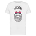 thumbnail image 1 of Hello Summer Bearded Man T-Shirt Men -Image by Shutterstock, Male 3X-Large, 1 of 2