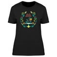thumbnail image 1 of Hello Summer Bicycle With Wreath T-Shirt Women -Image by Shutterstock, Female Large, 1 of 2