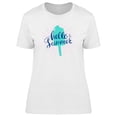 thumbnail image 1 of Hello Summer Eaten Ice Pop T-Shirt Women -Image by Shutterstock, Female x-Large, 1 of 2