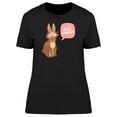 thumbnail image 1 of Hello Summer Happy Bunny T-Shirt Women -Image by Shutterstock, Female Small, 1 of 2