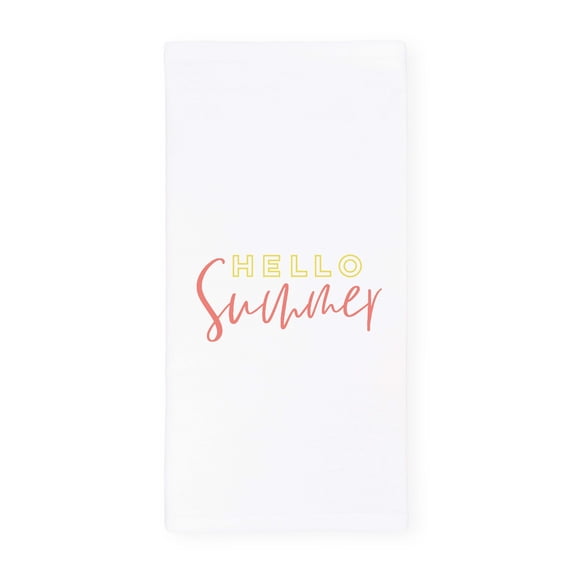 Hello Summer Kitchen Tea Towel