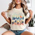 thumbnail image 1 of Hello Summer Palm Tree Beach Vacation Women T-Shirt, 1 of 4