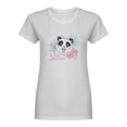 thumbnail image 1 of Hello Summer Panda Shaped Tee Women's -Image by Shutterstock, 1 of 2