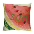 thumbnail image 1 of Hello Summer Pillow Covers Watermelon Pattern Design Pillow Covers Rustic Farmhouse Outdoor Throw Pillow Covers Summer Decor for Sofa Bed Sofa Couch (HS-Summer), 1 of 5