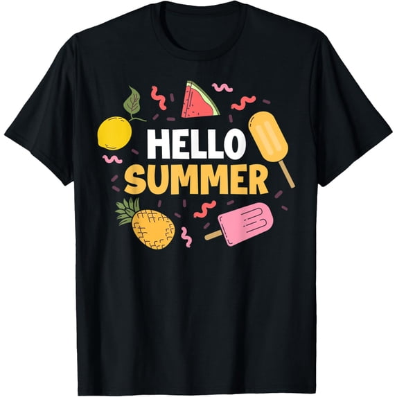 Hello Summer Popsicle T-Shirt