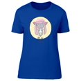 thumbnail image 1 of Hello, Summer Rabbit On Moon Tee Women's -Image by Shutterstock, 1 of 1