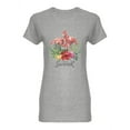 thumbnail image 1 of Hello Summer Slogan Design Shaped Tee Women's -Image by Shutterstock, 1 of 2