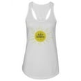 thumbnail image 1 of Hello Summer Sun Design. Tank Women -Image by Shutterstock, Female XX-Large, 1 of 4