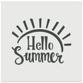 thumbnail image 1 of Hello Summer Sunshine DIY Cookie Wall Craft Stencil - 4.5 Inch, 1 of 5