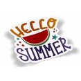 thumbnail image 1 of Hello Summer Waterproof Sticker, 1 of 1