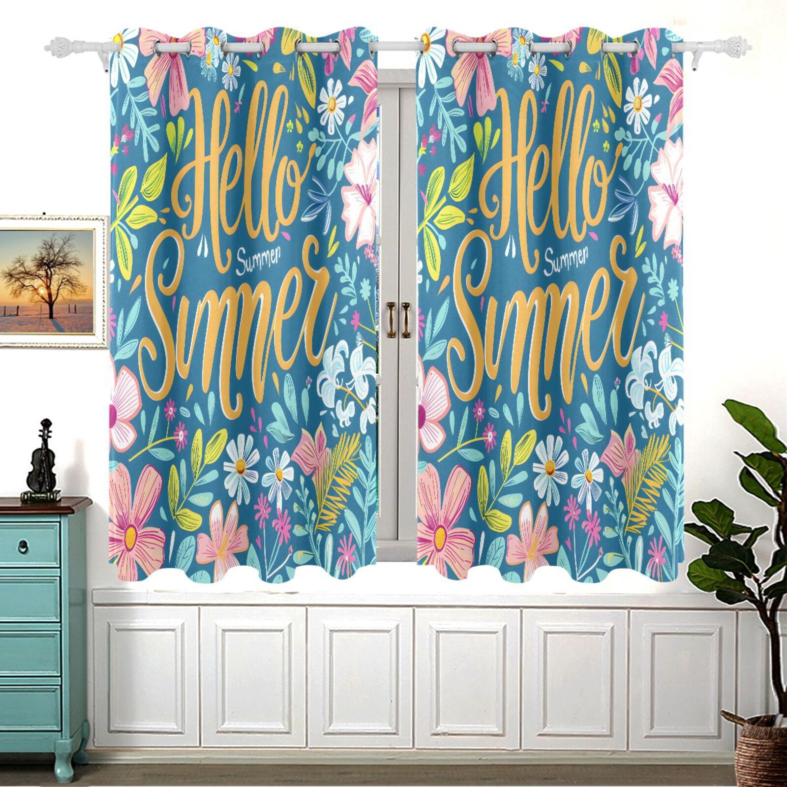 View of Best Sliding Door Window Treatment Ideas for Privacy and Light Control