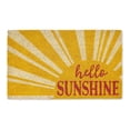 thumbnail image 1 of Hello Sunshine Doormat, Yellow, 1 of 3