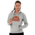 thumbnail image 1 of Hello Sunshine Positive Vibes Beachy Women Plus Size Graphic Pullover Hoodie Brisco Brands 3X, 1 of 3