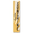 thumbnail image 1 of Highland Home Hello Sunshine Indoor/Outdoor Pallet Wood Sign, 1 of 7