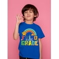 thumbnail image 1 of Hello Third Grade Rainbow T-Shirt for Boys – 100% Cotton Back to School Graphic Tee, 1 of 2