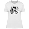thumbnail image 1 of Hello To The Sun Namaste T-Shirt Women -Image by Shutterstock, Female x-Large, 1 of 2