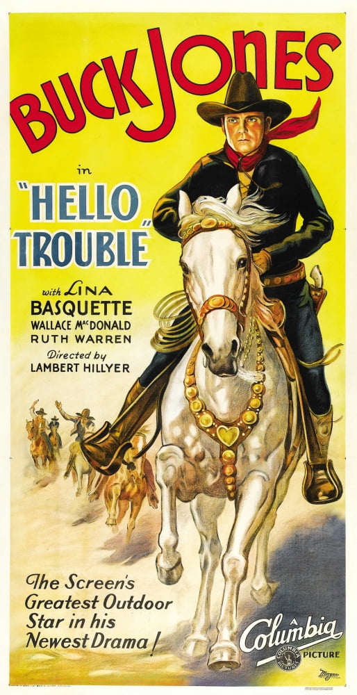 Hello Trouble Canvas Art - (11 x 17)